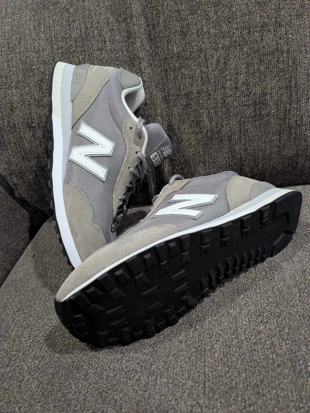 New Balance 515 Men's Classic Grey Running Sneakers